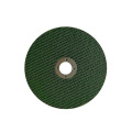 Muela abrasiva de vidrio verde consolidada con resina abrasiva T27 para amoladora angular